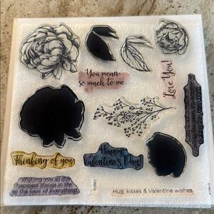 Close to My Heart Clear Stamps Set: Beloved Bouquet